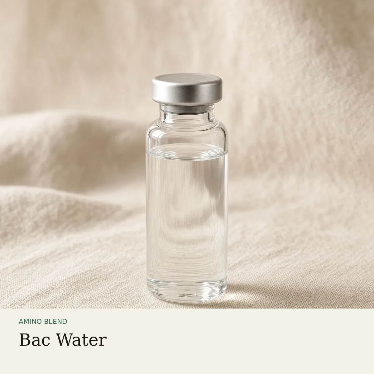 Bac Water illustration; packaging may vary