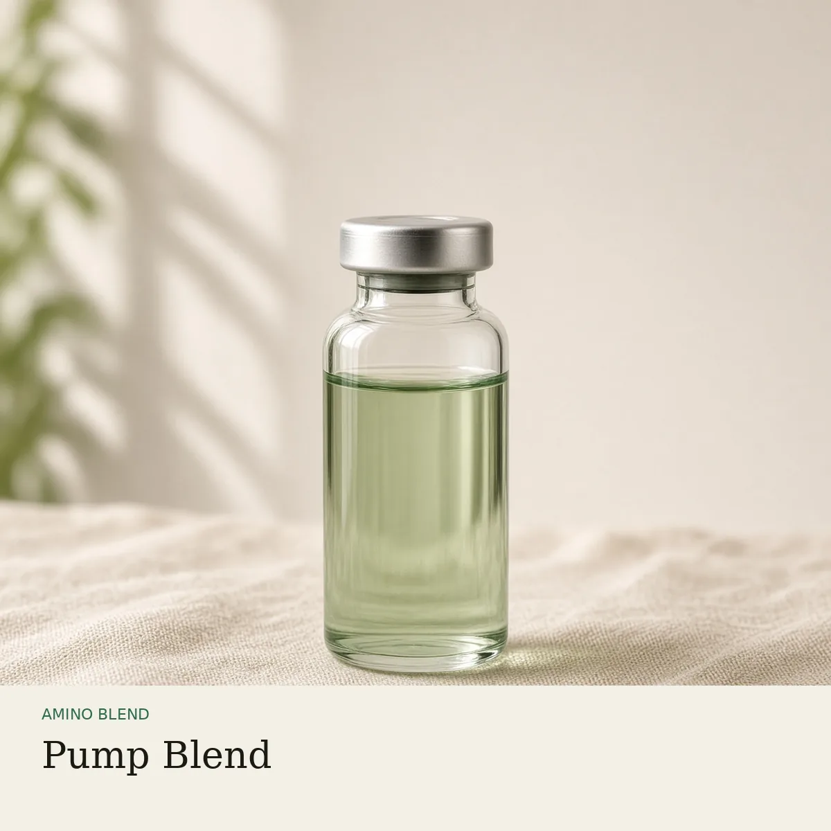 Pump Blend illustration; packaging may vary