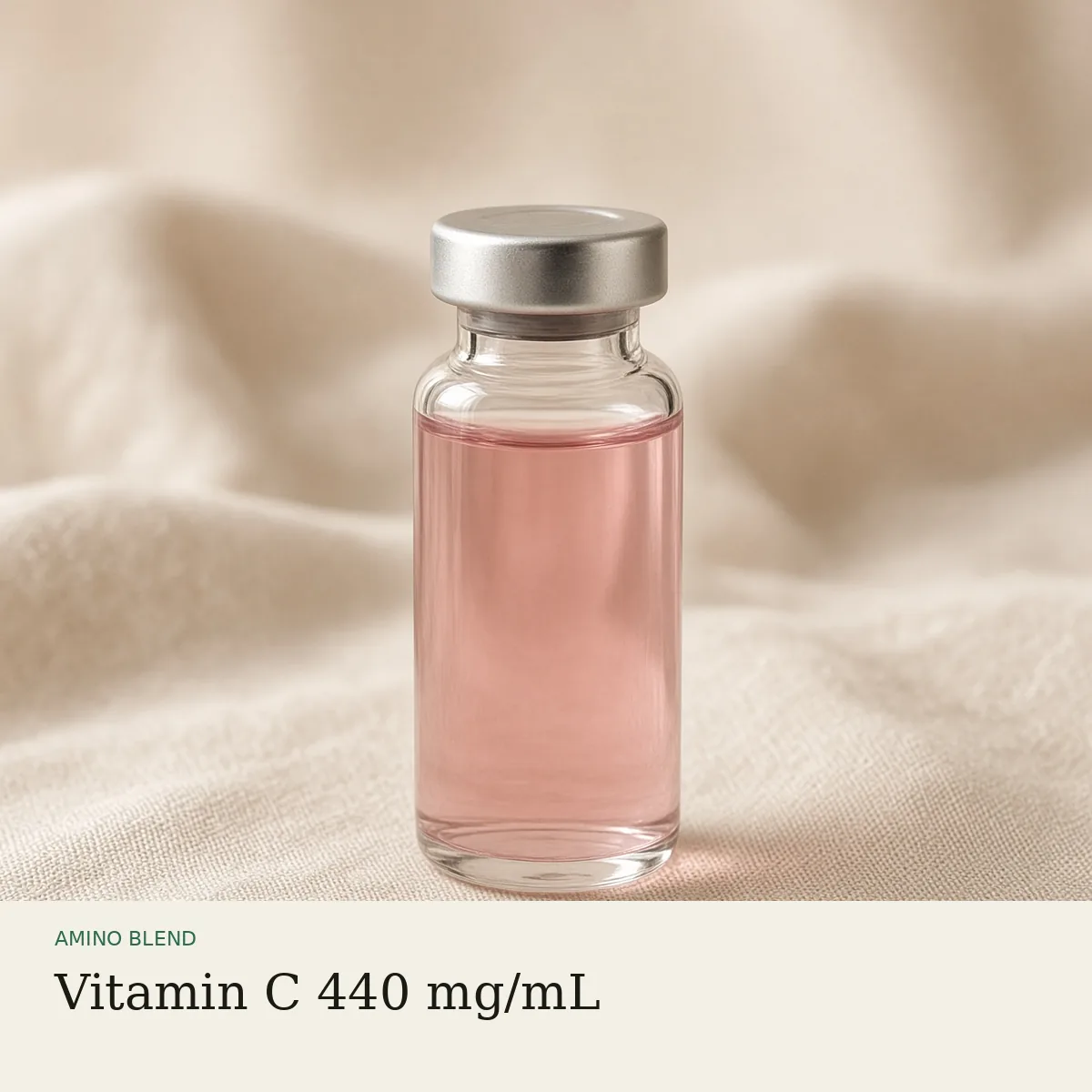 Vitamin C 440 mg/mL illustration; packaging may vary